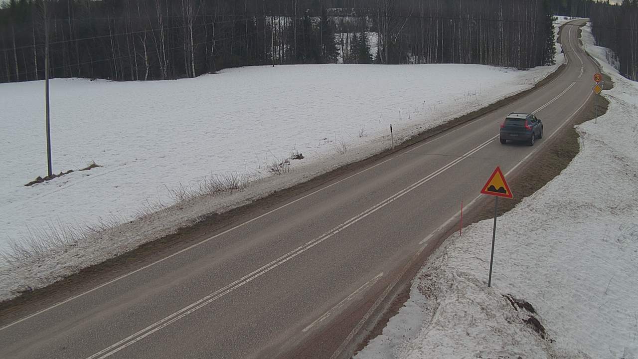 Weather Camera Image Väg 78 Puolanka, Paasikoski, Puolanka, Kainuu