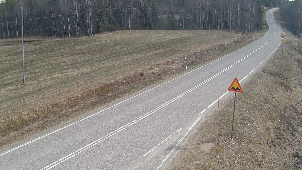 Weather Camera Image Väg 78 Puolanka, Paasikoski, Puolanka, Kainuu