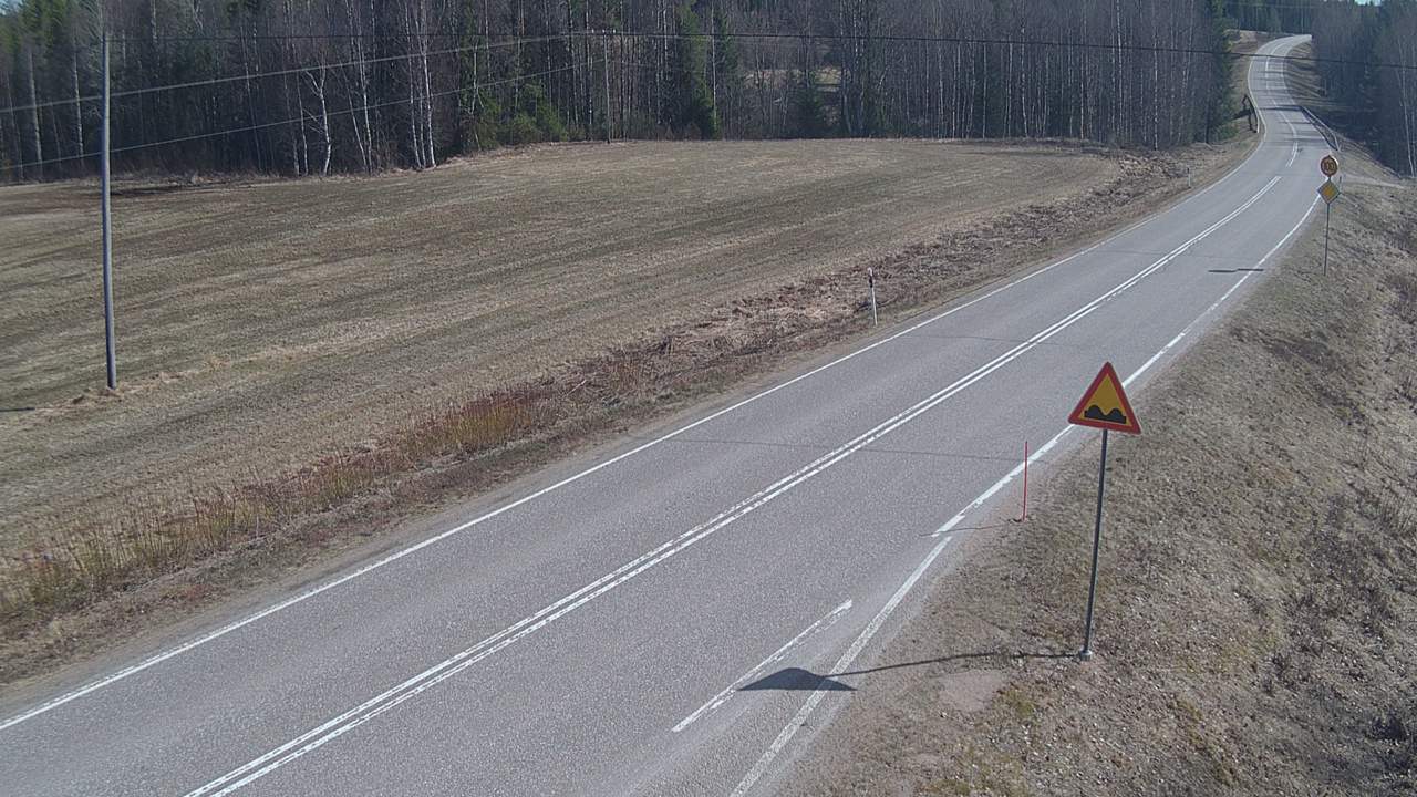 Weather Camera Image Road 78 Puolanka, Paasikoski, Puolanka, Kainuu