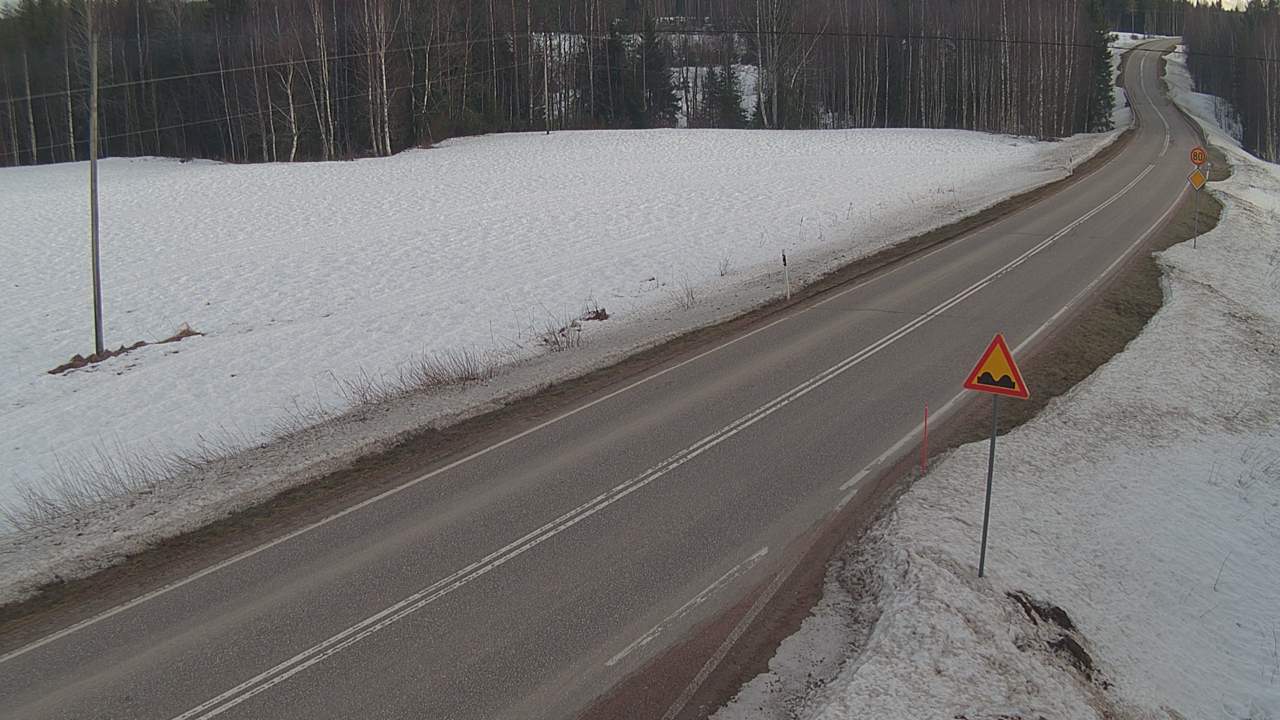Weather Camera Image Väg 78 Puolanka, Paasikoski, Puolanka, Kainuu