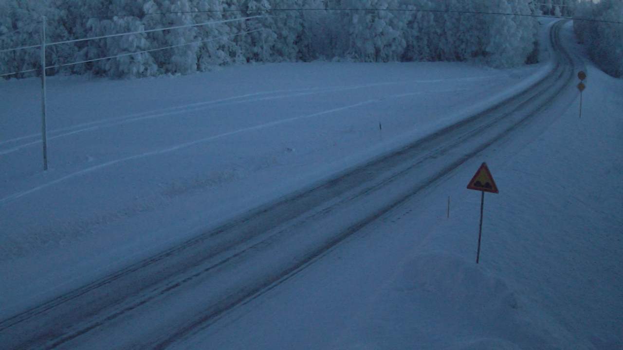 Weather Camera Image Road 78 Puolanka, Paasikoski, Puolanka, Kainuu
