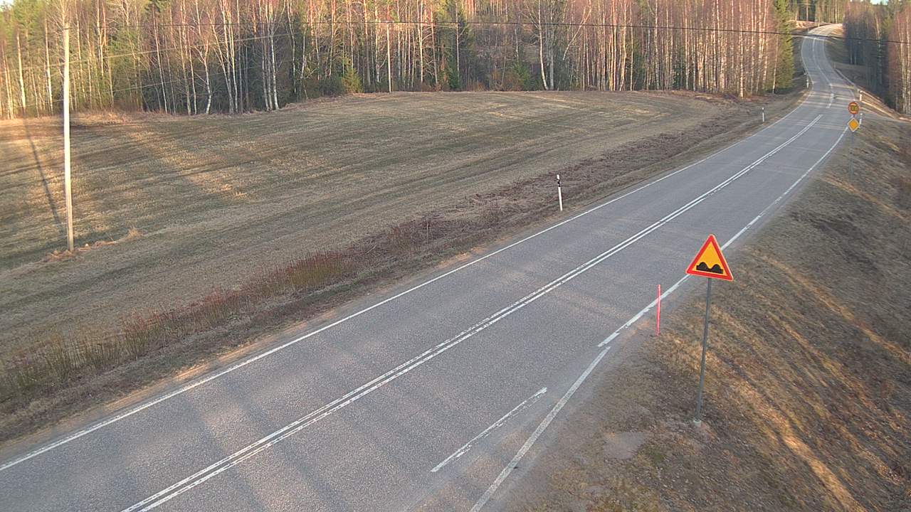 Weather Camera Image Road 78 Puolanka, Paasikoski, Puolanka, Kainuu