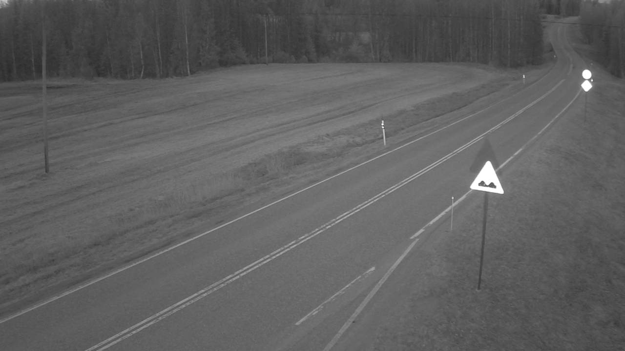 Weather Camera Image Road 78 Puolanka, Paasikoski, Puolanka, Kainuu