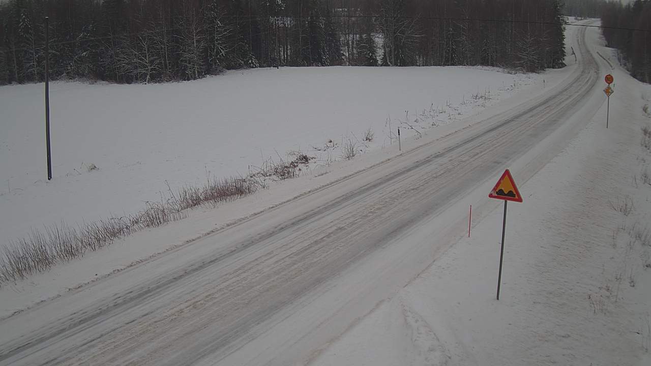 Weather Camera Image Väg 78 Puolanka, Paasikoski, Puolanka, Kainuu