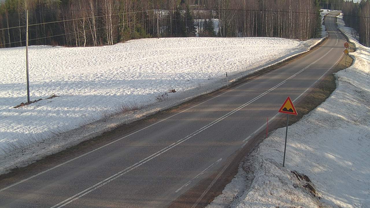 Weather Camera Image Väg 78 Puolanka, Paasikoski, Puolanka, Kainuu