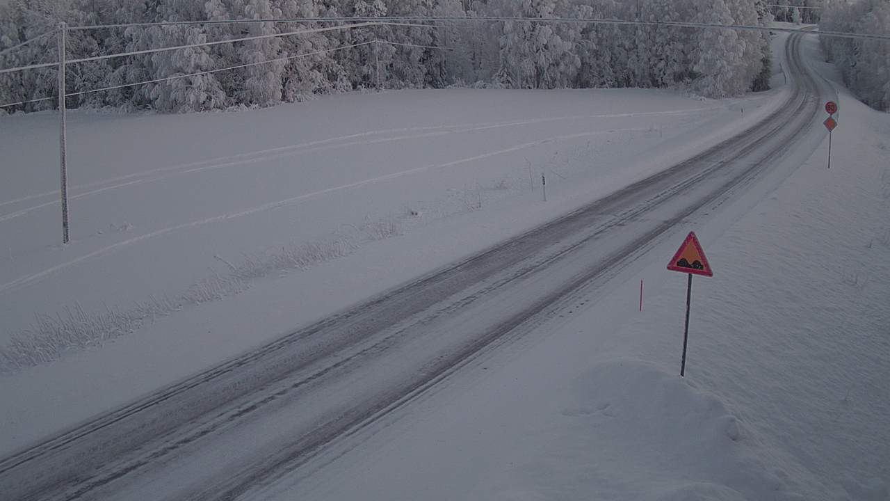 Weather Camera Image Väg 78 Puolanka, Paasikoski, Puolanka, Kainuu