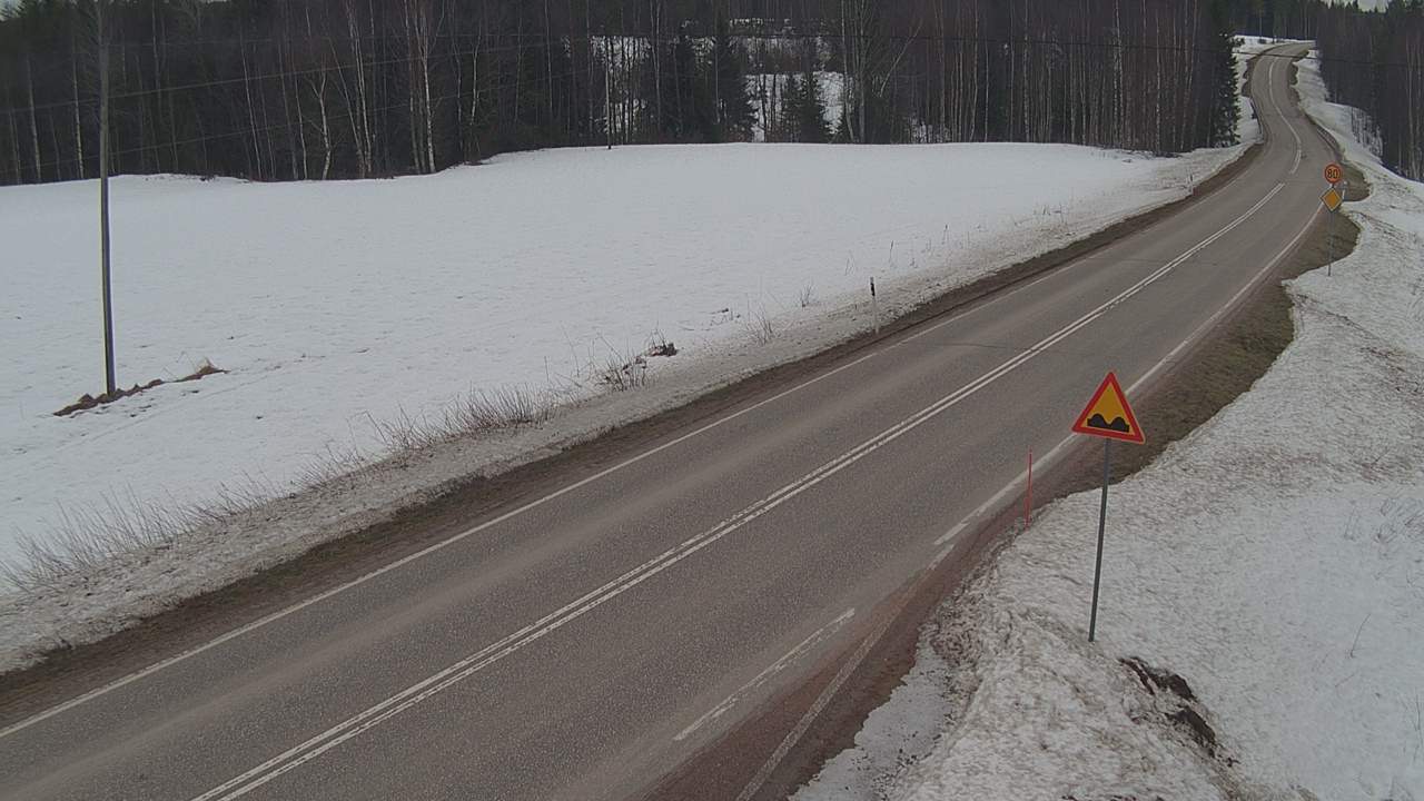 Weather Camera Image Väg 78 Puolanka, Paasikoski, Puolanka, Kainuu