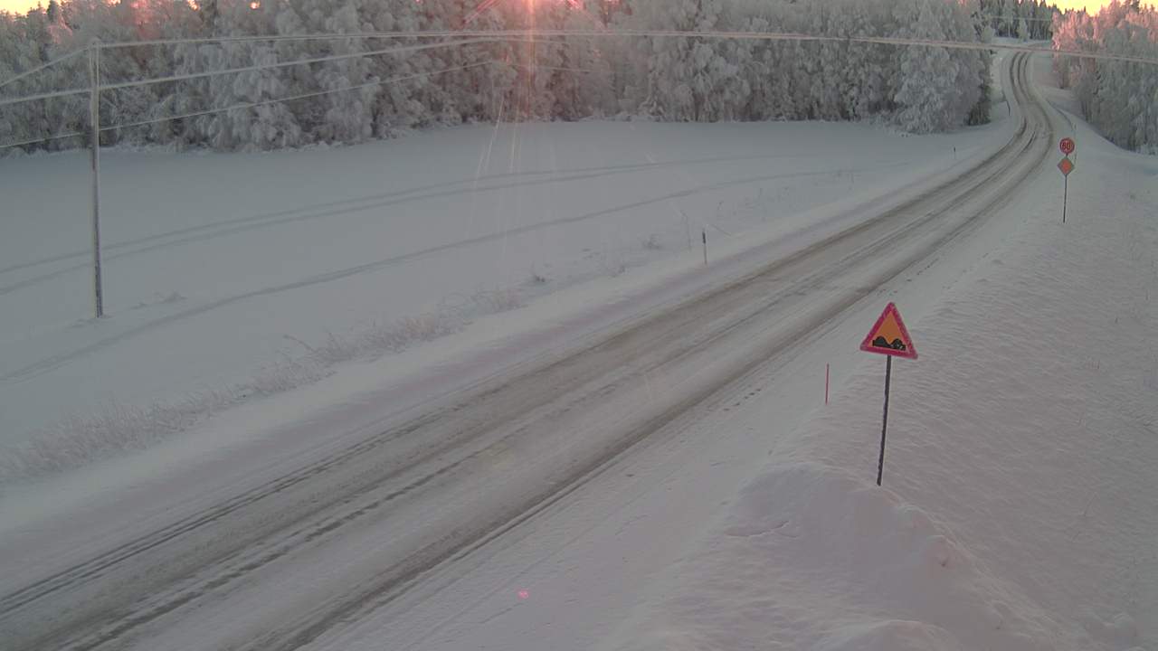 Weather Camera Image Road 78 Puolanka, Paasikoski, Puolanka, Kainuu