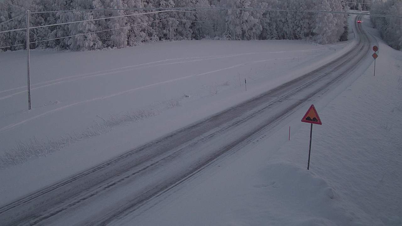 Weather Camera Image Väg 78 Puolanka, Paasikoski, Puolanka, Kainuu