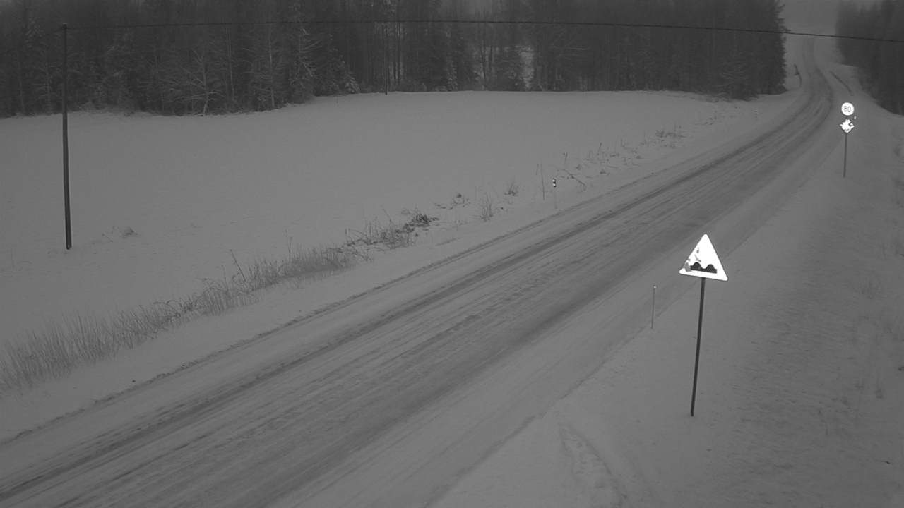 Weather Camera Image Väg 78 Puolanka, Paasikoski, Puolanka, Kainuu