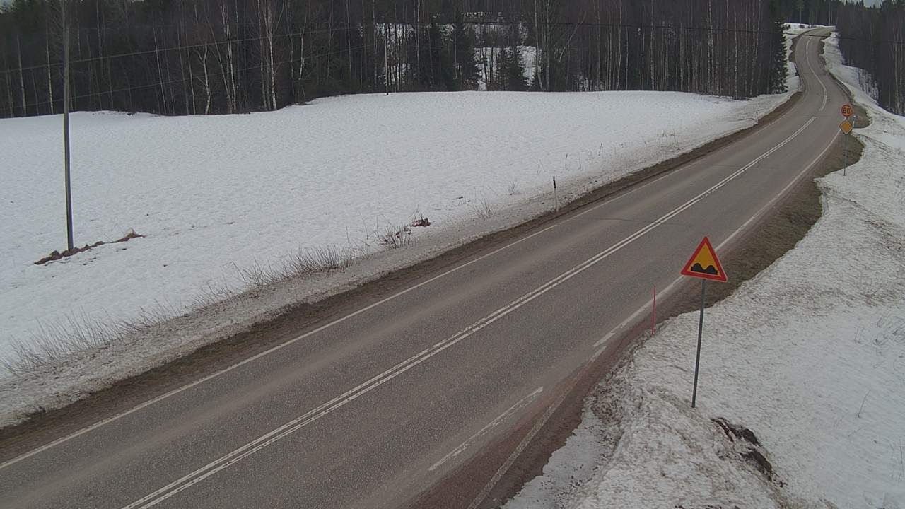 Weather Camera Image Väg 78 Puolanka, Paasikoski, Puolanka, Kainuu