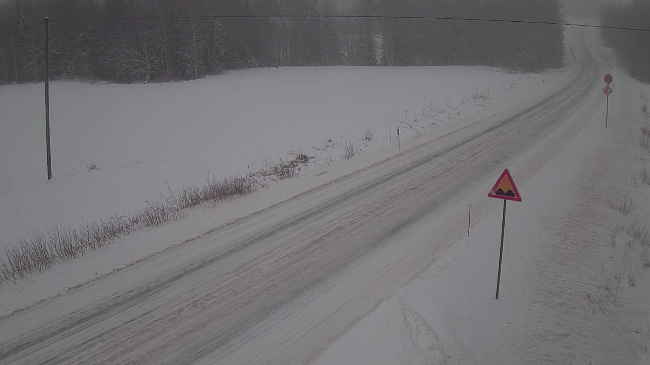 Weather Camera Image Väg 78 Puolanka, Paasikoski, Puolanka, Kainuu