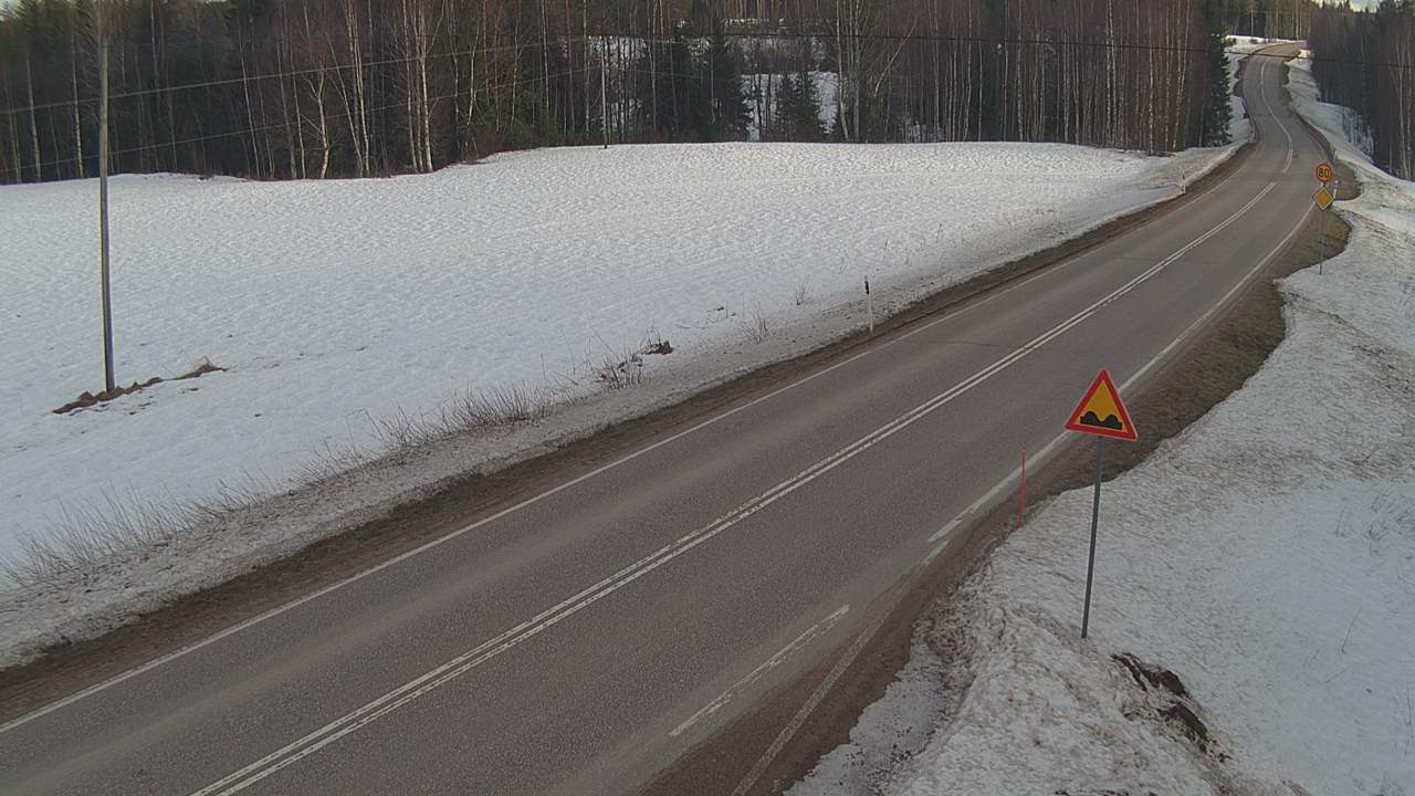 Weather Camera Image Väg 78 Puolanka, Paasikoski, Puolanka, Kainuu