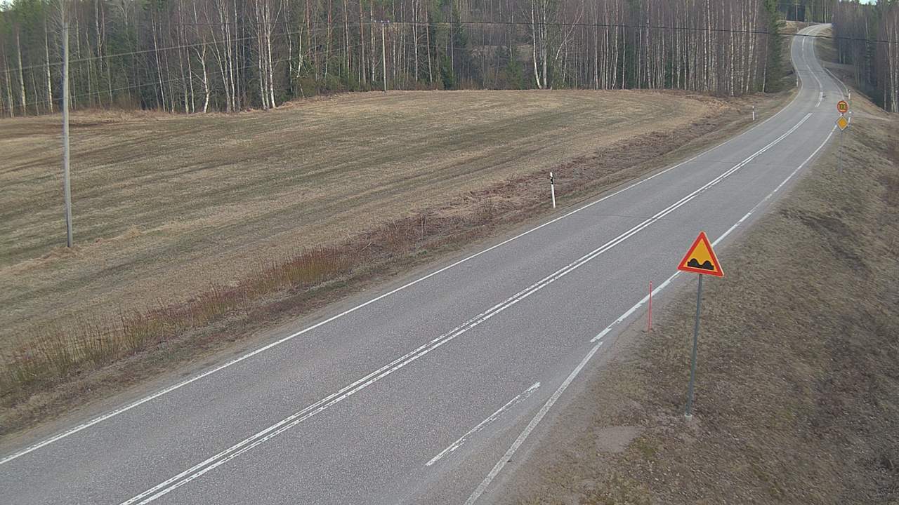 Weather Camera Image Road 78 Puolanka, Paasikoski, Puolanka, Kainuu