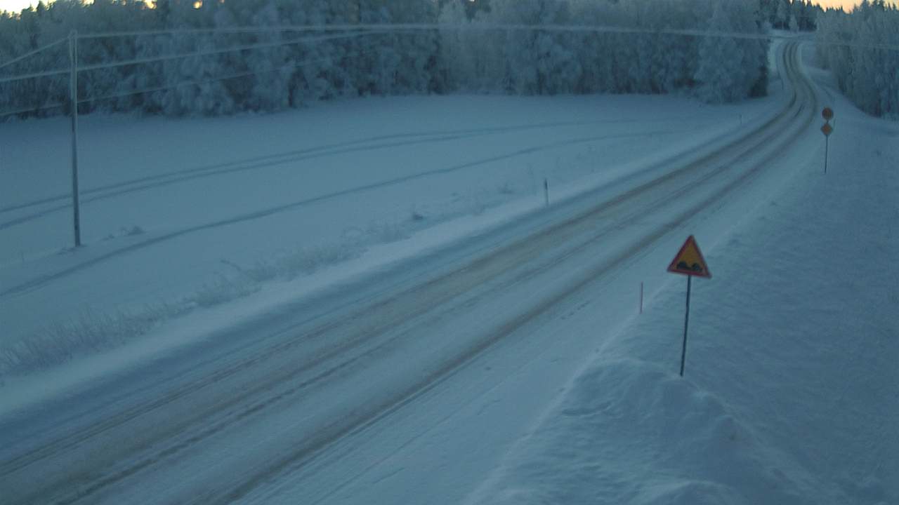 Weather Camera Image Road 78 Puolanka, Paasikoski, Puolanka, Kainuu