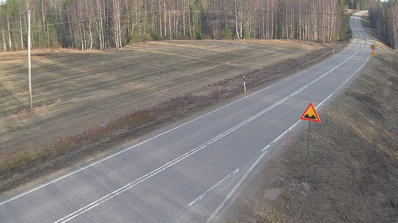 Weather Camera Image Road 78 Puolanka, Paasikoski, Puolanka, Kainuu