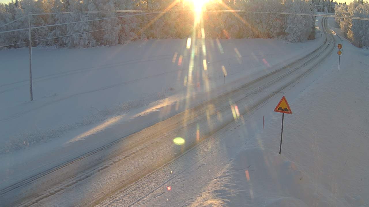 Weather Camera Image Road 78 Puolanka, Paasikoski, Puolanka, Kainuu