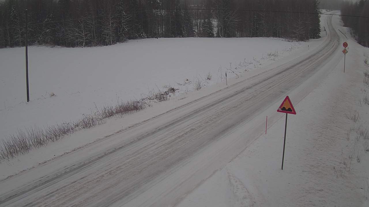 Weather Camera Image Väg 78 Puolanka, Paasikoski, Puolanka, Kainuu