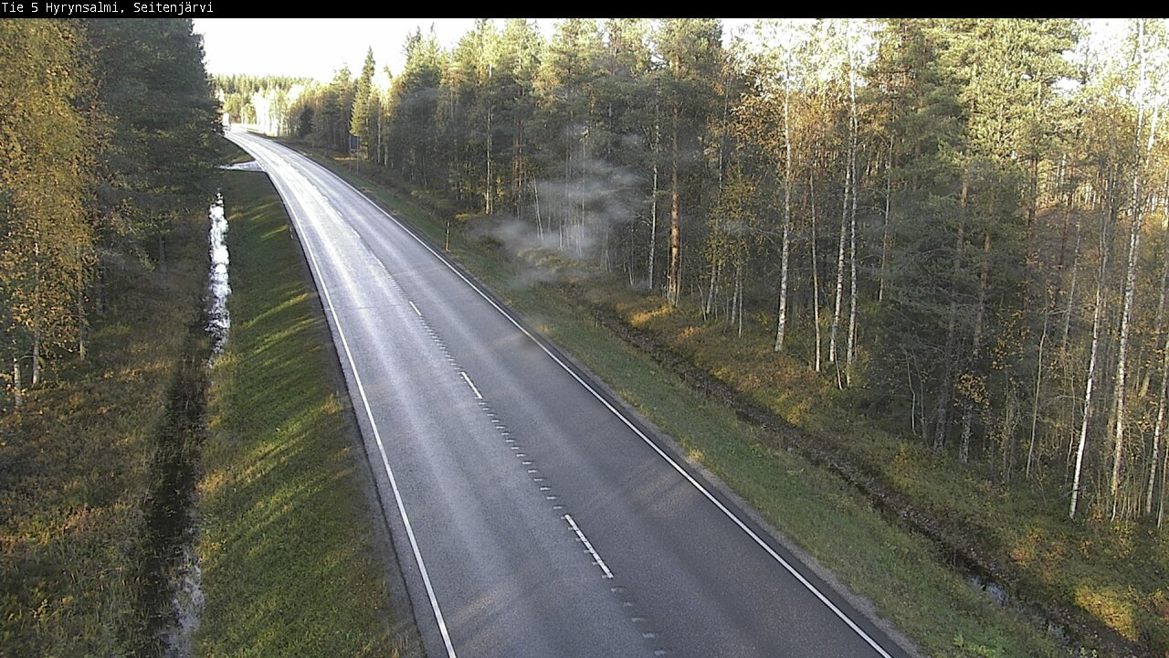 Kelikamerat Kuva Tie 5 Hyrynsalmi, Seitenjärvi, Hyrynsalmi, Kainuu