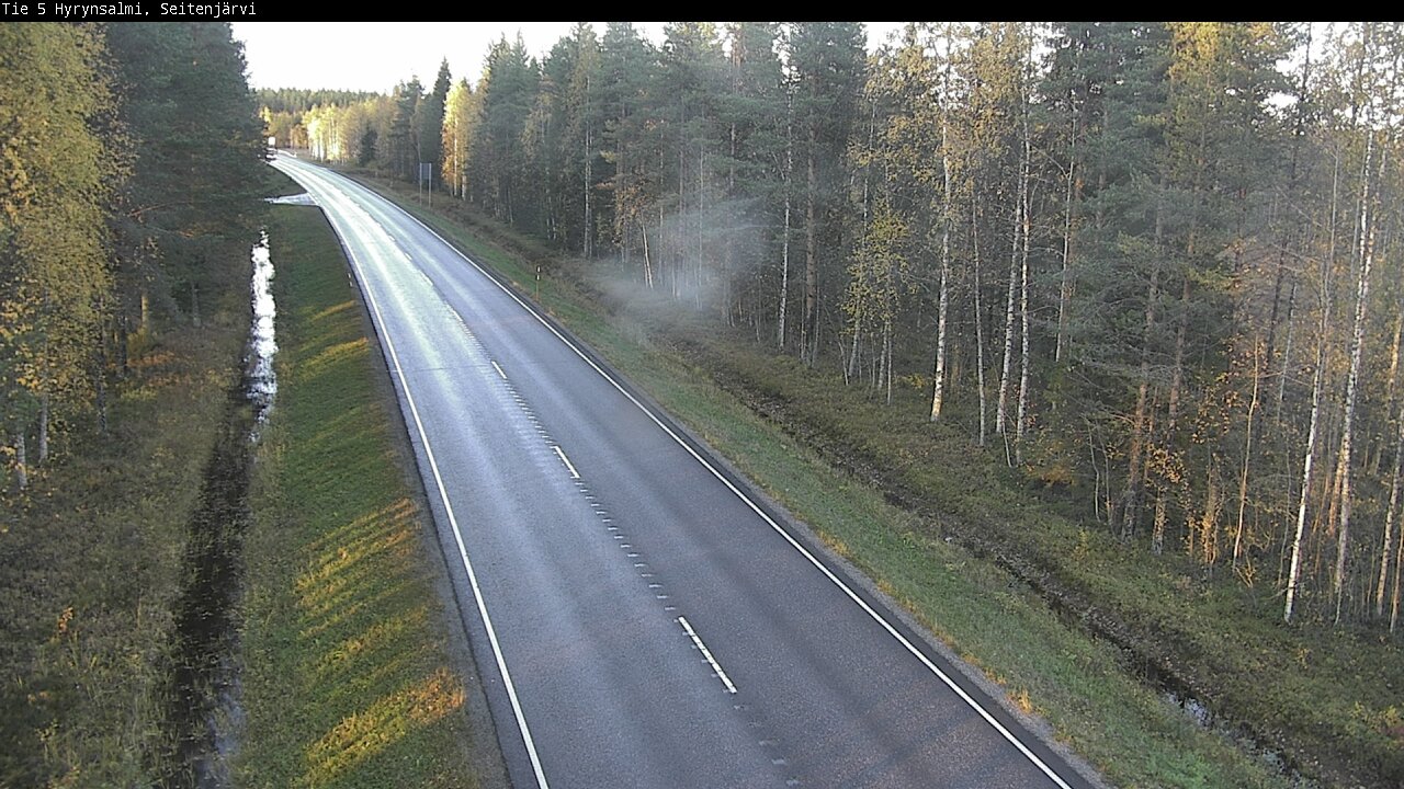 Kelikamerat Kuva Tie 5 Hyrynsalmi, Seitenjärvi, Hyrynsalmi, Kainuu