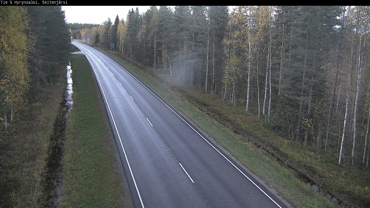 Kelikamerat Kuva Tie 5 Hyrynsalmi, Seitenjärvi, Hyrynsalmi, Kainuu