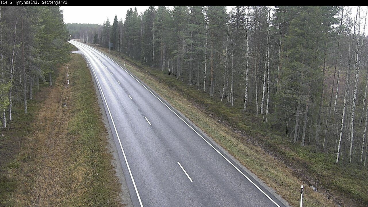 Kelikamerat Kuva Tie 5 Hyrynsalmi, Seitenjärvi, Hyrynsalmi, Kainuu