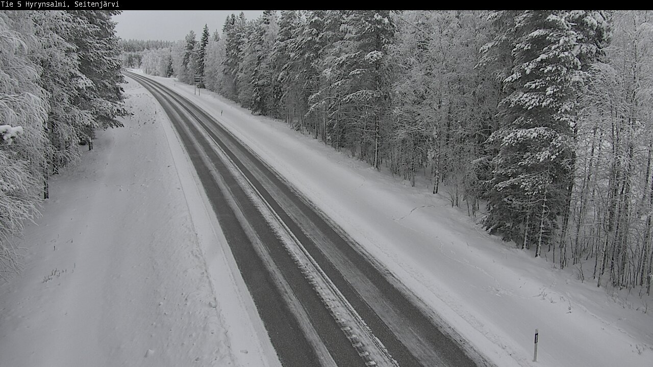 Kelikamerat Kuva Tie 5 Hyrynsalmi, Seitenjärvi, Hyrynsalmi, Kainuu