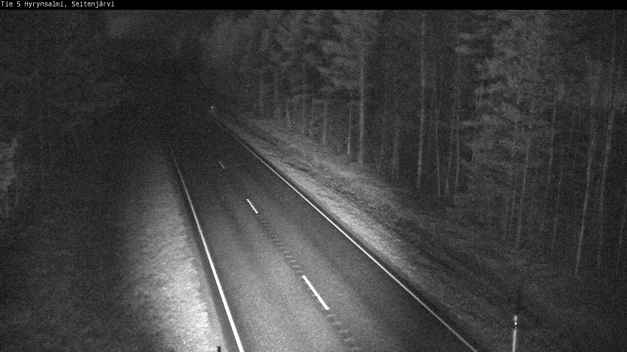 Kelikamerat Kuva Tie 5 Hyrynsalmi, Seitenjärvi, Hyrynsalmi, Kainuu