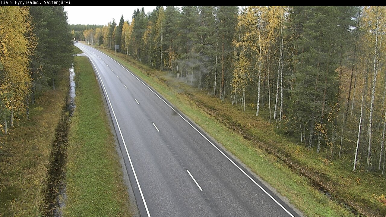 Kelikamerat Kuva Tie 5 Hyrynsalmi, Seitenjärvi, Hyrynsalmi, Kainuu