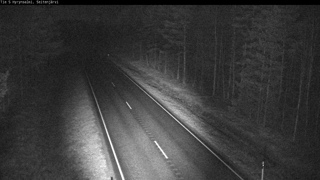 Kelikamerat Kuva Tie 5 Hyrynsalmi, Seitenjärvi, Hyrynsalmi, Kainuu