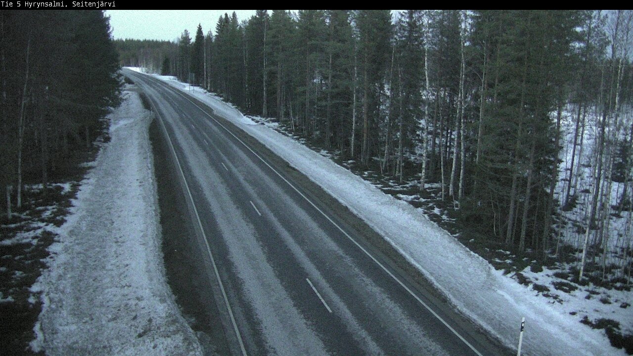 Kelikamerat Kuva Tie 5 Hyrynsalmi, Seitenjärvi, Hyrynsalmi, Kainuu