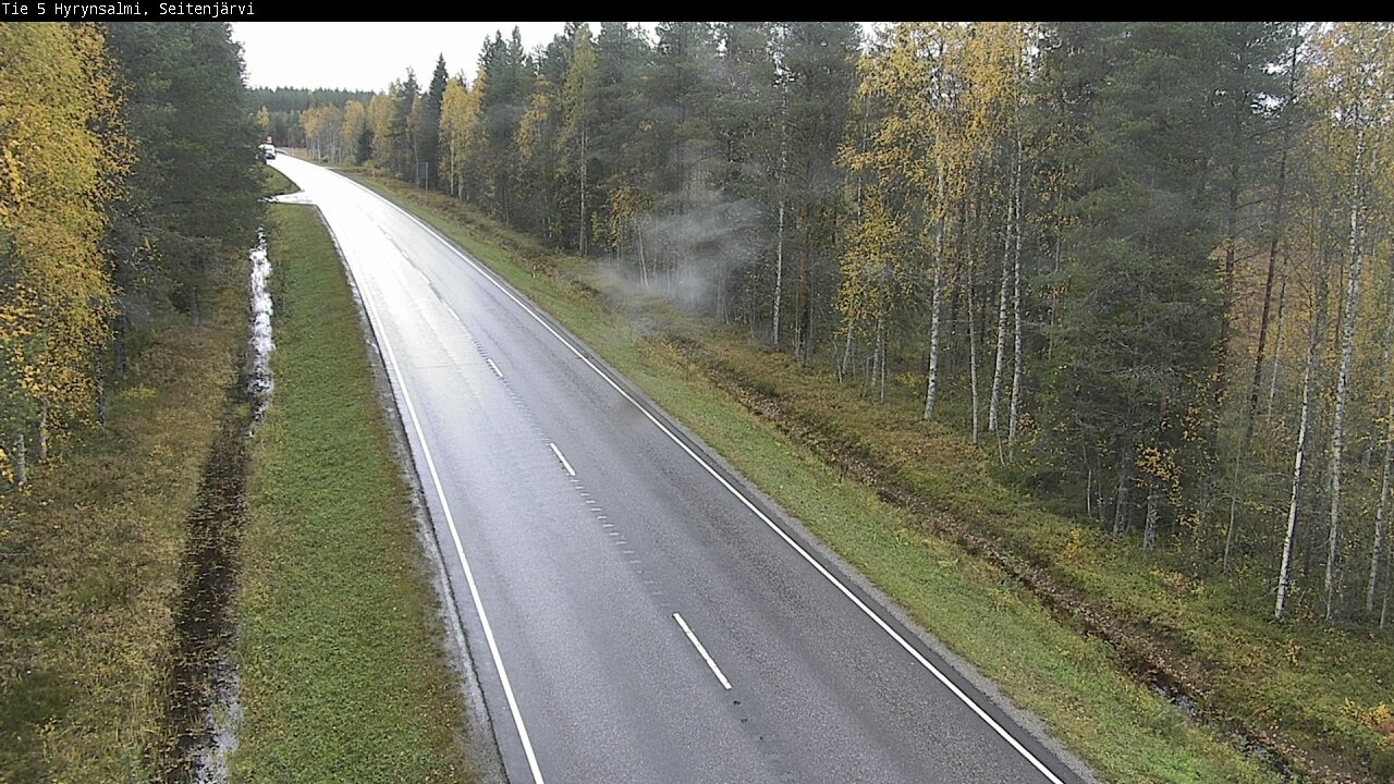 Kelikamerat Kuva Tie 5 Hyrynsalmi, Seitenjärvi, Hyrynsalmi, Kainuu
