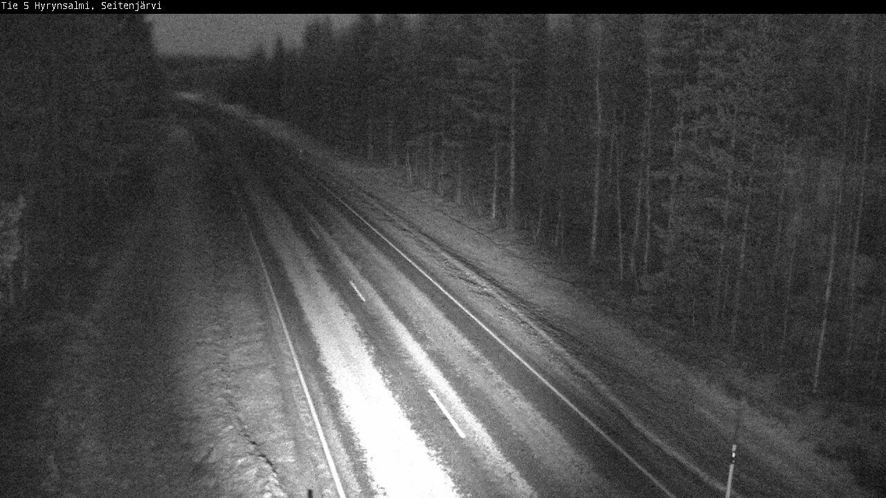 Kelikamerat Kuva Tie 5 Hyrynsalmi, Seitenjärvi, Hyrynsalmi, Kainuu