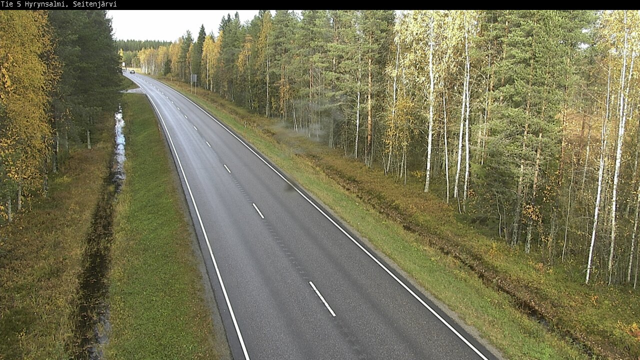 Kelikamerat Kuva Tie 5 Hyrynsalmi, Seitenjärvi, Hyrynsalmi, Kainuu