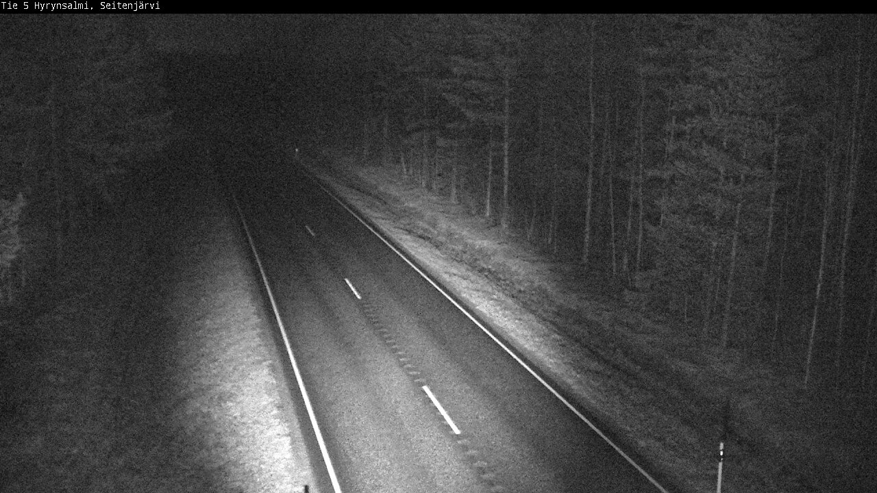 Kelikamerat Kuva Tie 5 Hyrynsalmi, Seitenjärvi, Hyrynsalmi, Kainuu