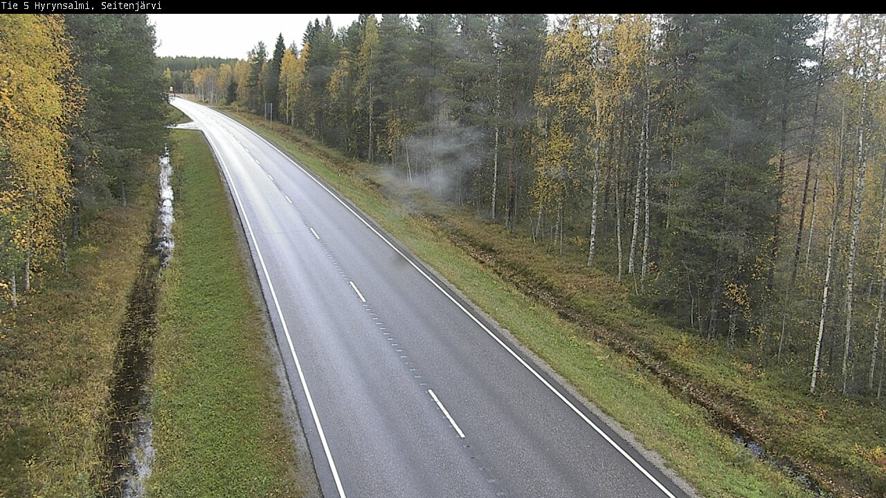 Kelikamerat Kuva Tie 5 Hyrynsalmi, Seitenjärvi, Hyrynsalmi, Kainuu
