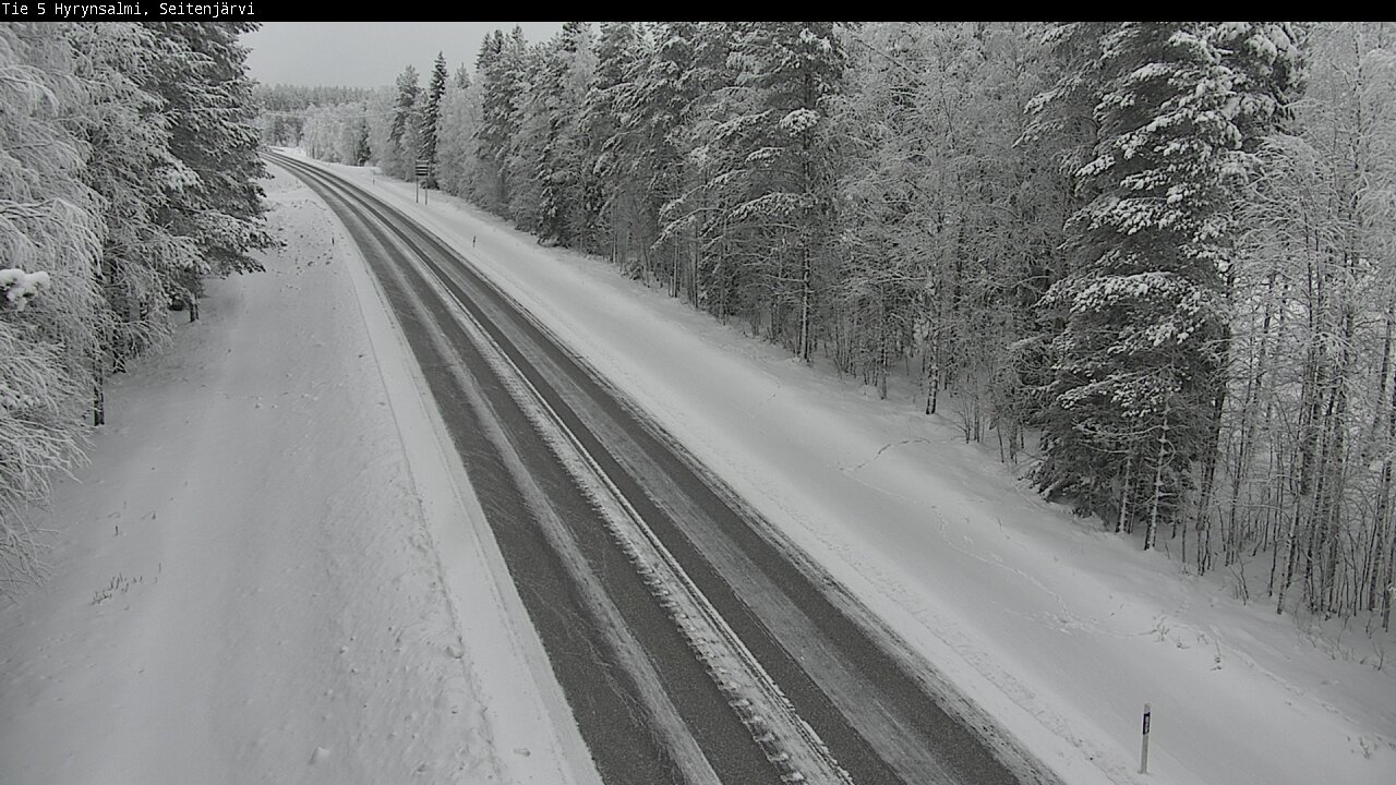 Kelikamerat Kuva Tie 5 Hyrynsalmi, Seitenjärvi, Hyrynsalmi, Kainuu