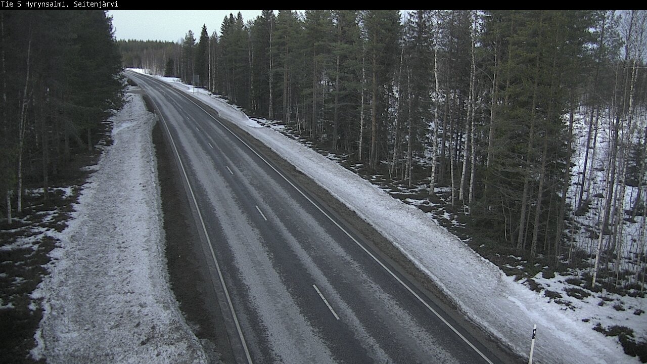 Kelikamerat Kuva Tie 5 Hyrynsalmi, Seitenjärvi, Hyrynsalmi, Kainuu