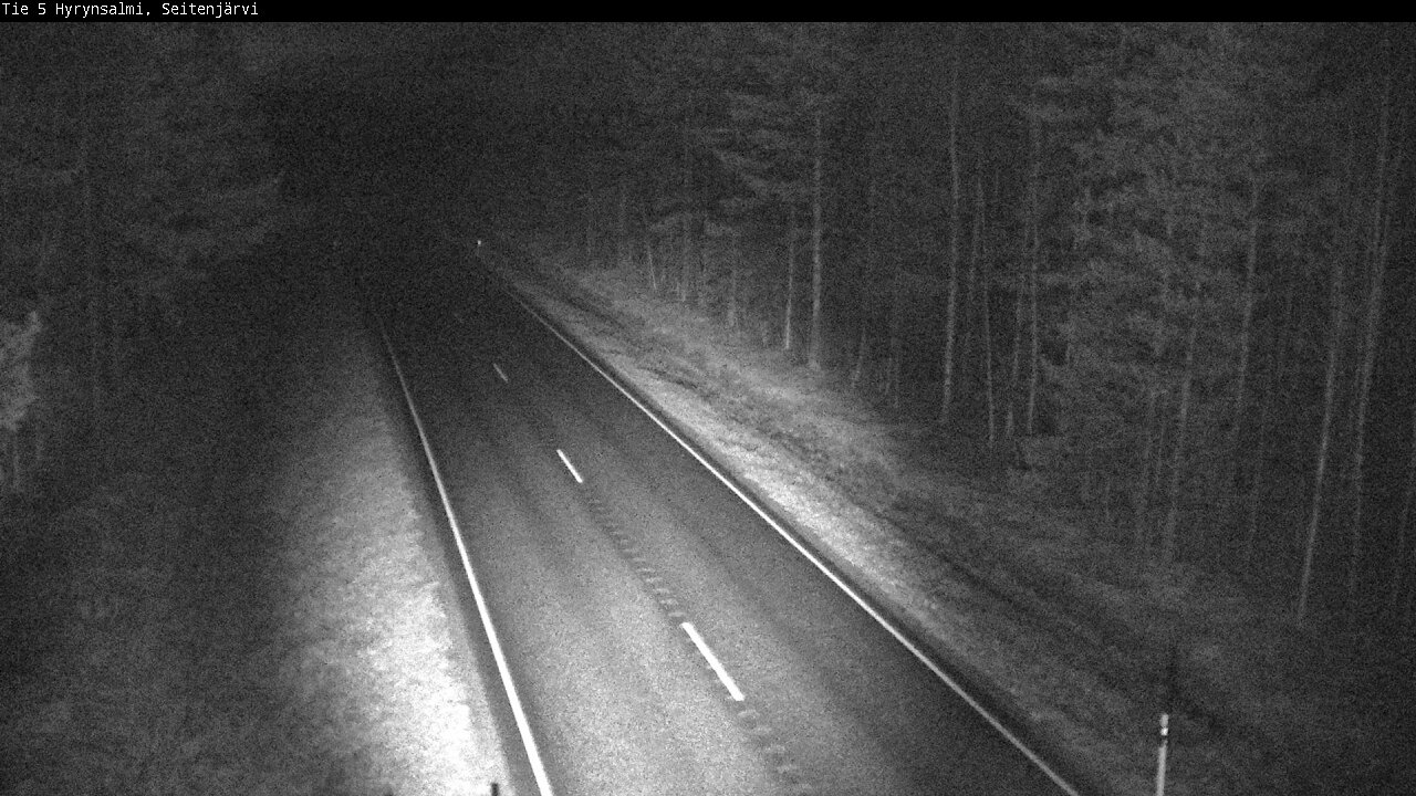 Kelikamerat Kuva Tie 5 Hyrynsalmi, Seitenjärvi, Hyrynsalmi, Kainuu