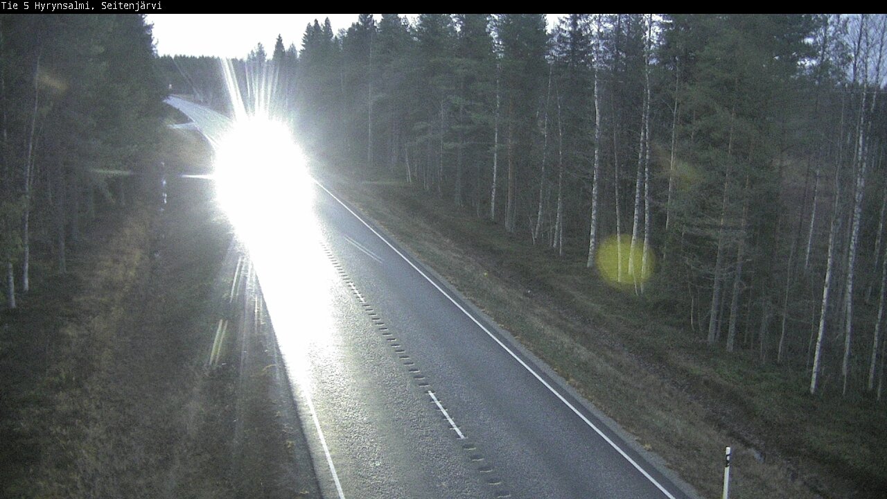 Kelikamerat Kuva Tie 5 Hyrynsalmi, Seitenjärvi, Hyrynsalmi, Kainuu