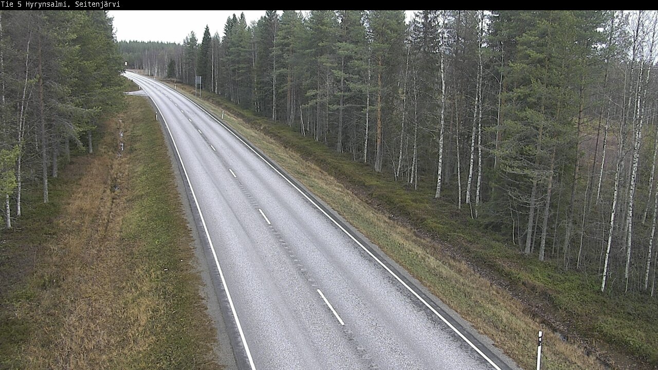 Kelikamerat Kuva Tie 5 Hyrynsalmi, Seitenjärvi, Hyrynsalmi, Kainuu