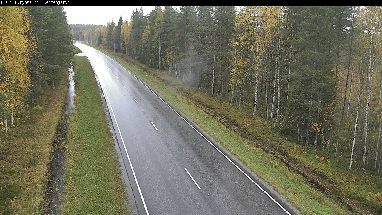 Kelikamerat Kuva Tie 5 Hyrynsalmi, Seitenjärvi, Hyrynsalmi, Kainuu