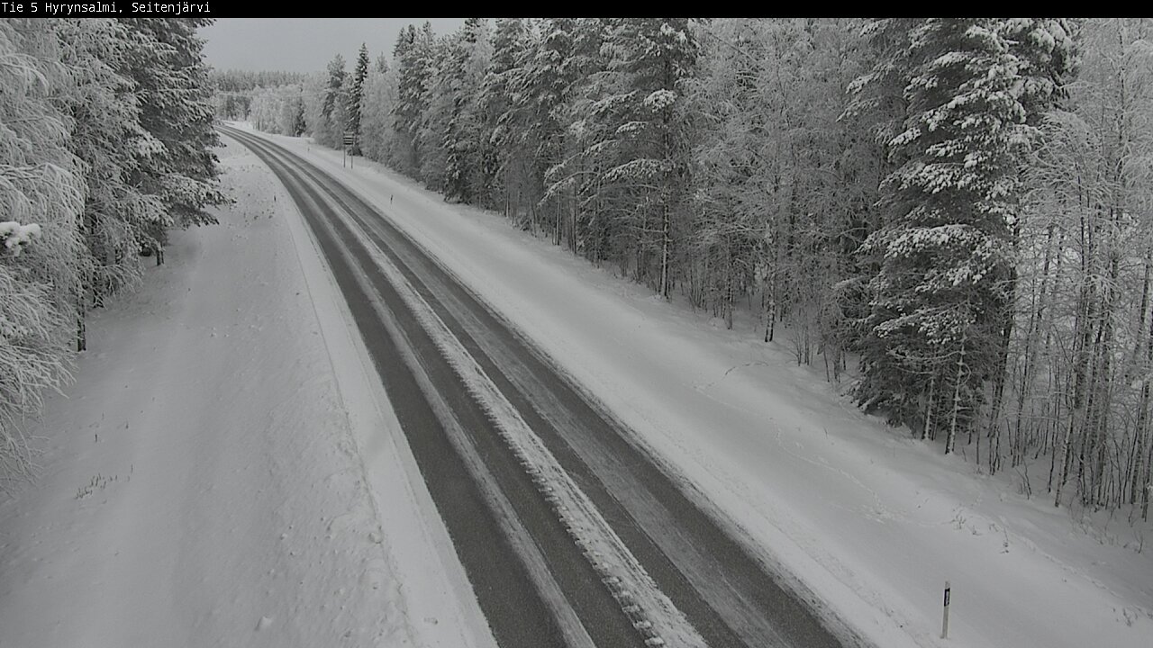 Kelikamerat Kuva Tie 5 Hyrynsalmi, Seitenjärvi, Hyrynsalmi, Kainuu