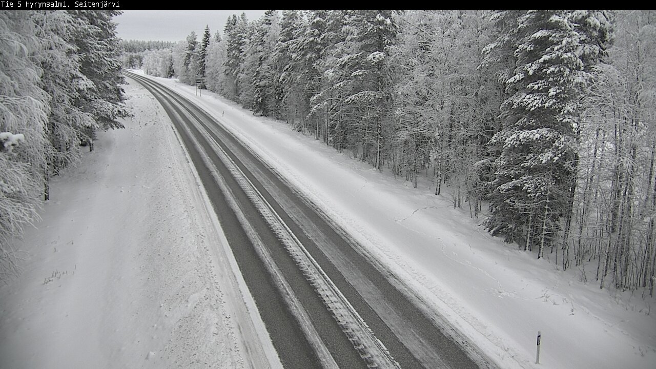 Kelikamerat Kuva Tie 5 Hyrynsalmi, Seitenjärvi, Hyrynsalmi, Kainuu