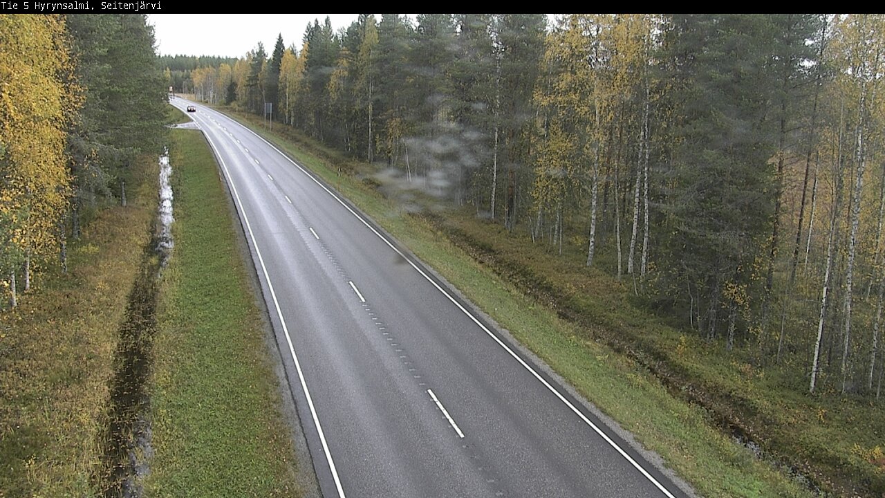 Kelikamerat Kuva Tie 5 Hyrynsalmi, Seitenjärvi, Hyrynsalmi, Kainuu