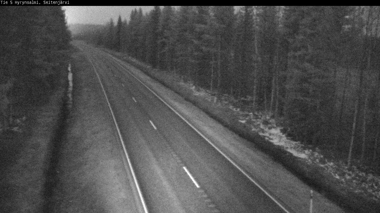 Kelikamerat Kuva Tie 5 Hyrynsalmi, Seitenjärvi, Hyrynsalmi, Kainuu