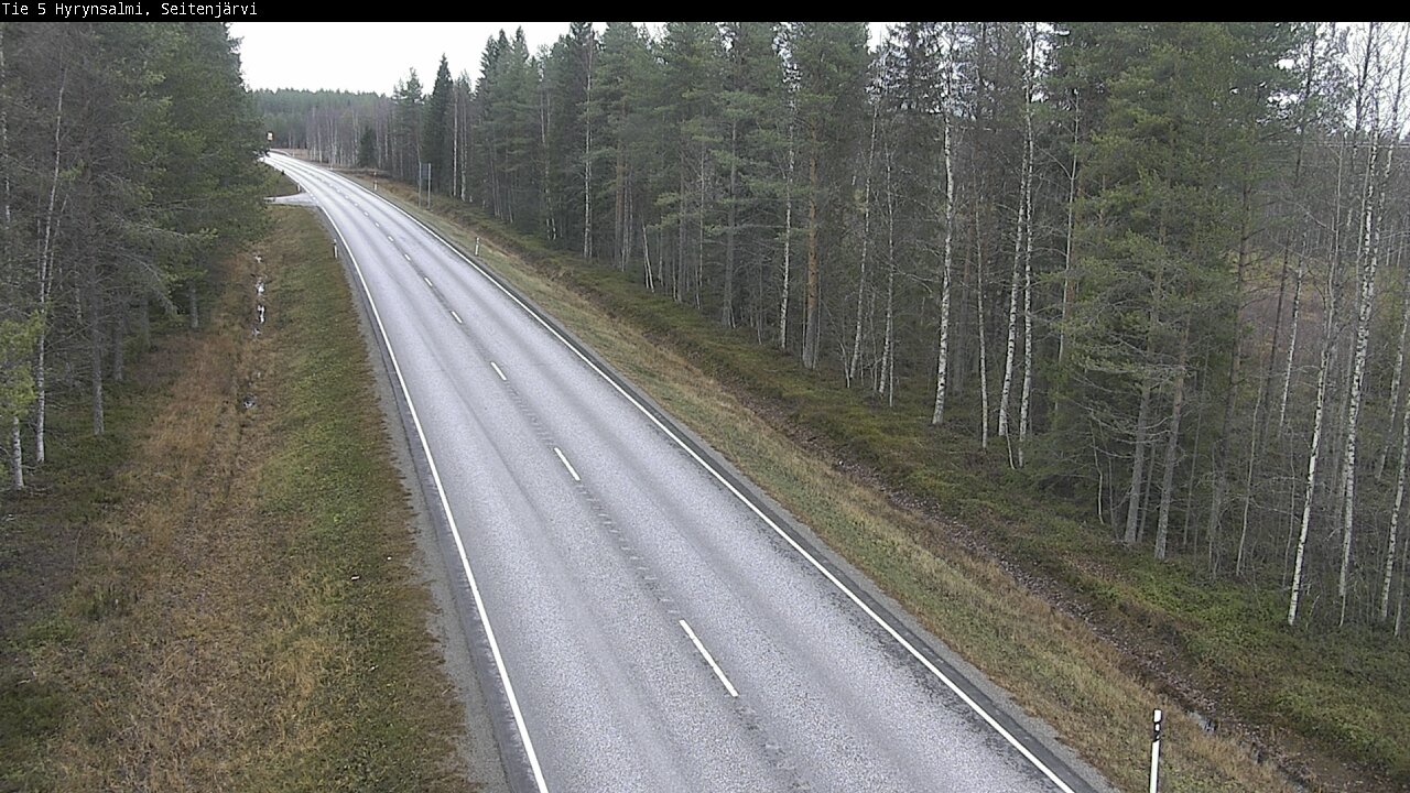 Kelikamerat Kuva Tie 5 Hyrynsalmi, Seitenjärvi, Hyrynsalmi, Kainuu