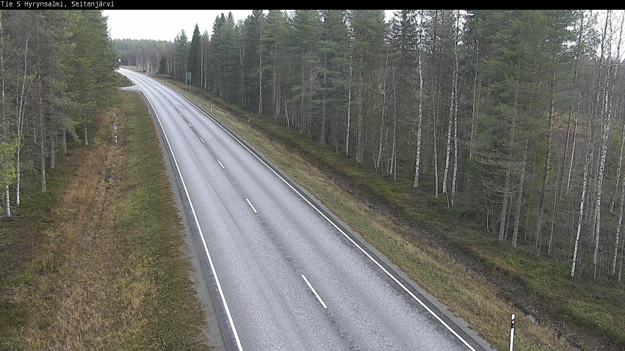 Kelikamerat Kuva Tie 5 Hyrynsalmi, Seitenjärvi, Hyrynsalmi, Kainuu