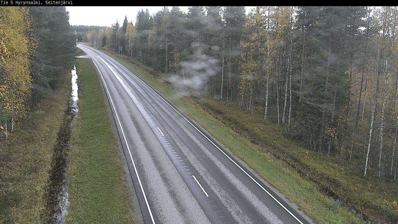 Kelikamerat Kuva Tie 5 Hyrynsalmi, Seitenjärvi, Hyrynsalmi, Kainuu