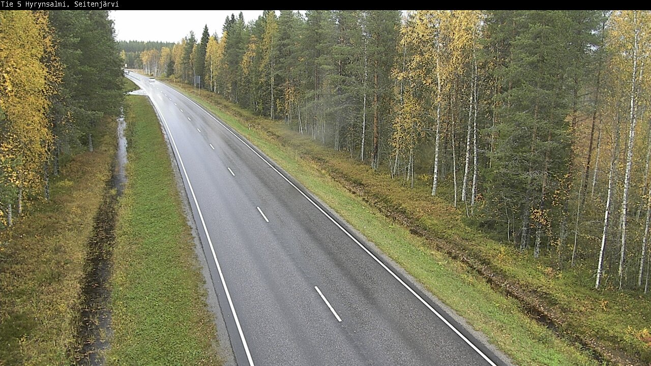 Kelikamerat Kuva Tie 5 Hyrynsalmi, Seitenjärvi, Hyrynsalmi, Kainuu